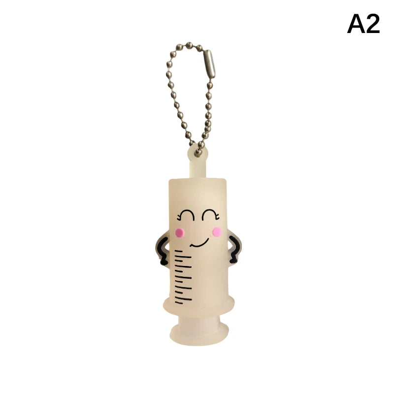 Syringe-Shaped Ampoule Bottle Opener Keychain for Nurses And Doctors Medication Vial Breaker Tool Oasis Select A2