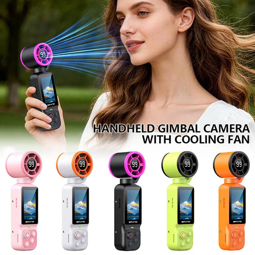 1080p Pocket Vlog Camera – 180° Rotatable Lens & Cooling Fan Pocket Vlog Camera Oasis Select