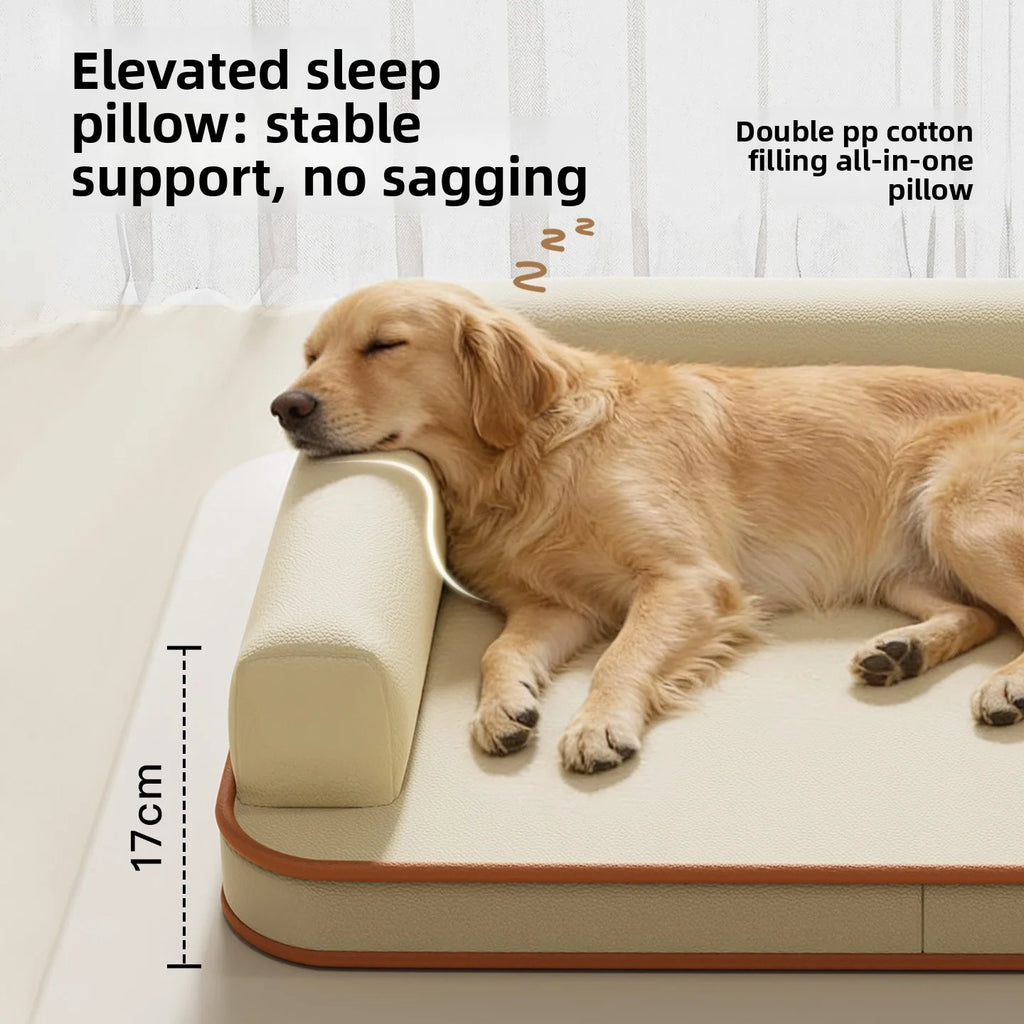 Dog mat suitable for all seasons, medium-sized and large waterproof and tear resistant dog bed, summer removable and washable do Oasis Select