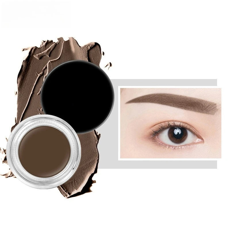Waterproof 3D Eyebrow Pomade Gel – Natural Long-Lasting Brow Eyebrow Pomade Gel Oasis Select 05 Soft Brown