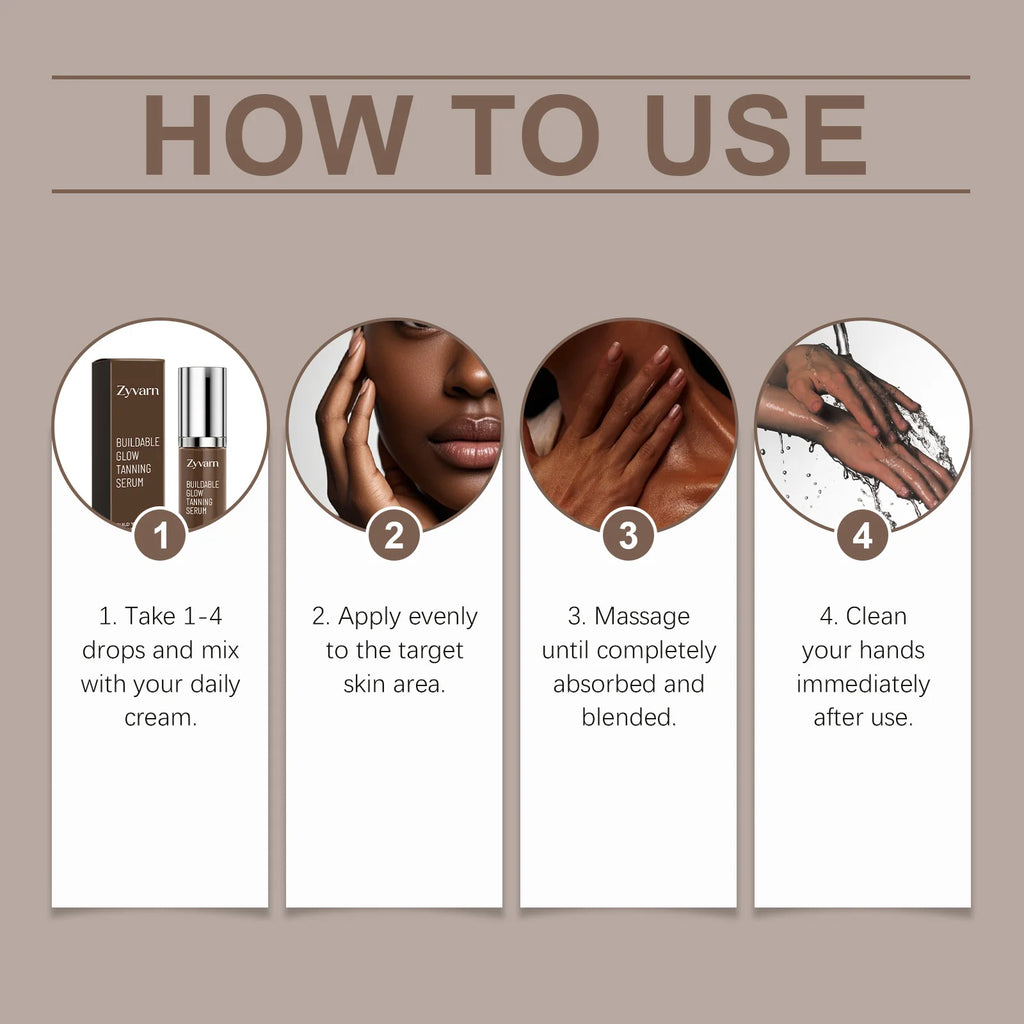 Black Essence Bronze Glow Serum – Luminous Moisturizing 50ml Self-Tanner Serum Oasis Select