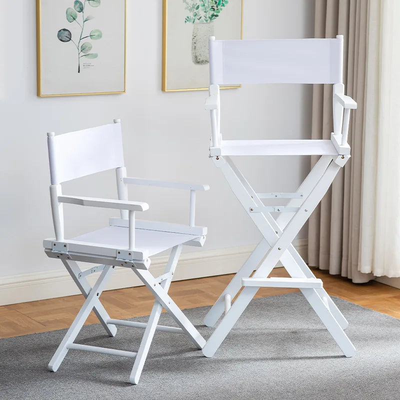 Beech director chair portable solid wood folding chair outdoor leisure chair makeup chair outdoor sketch chair bar chair fishing Oasis Select
