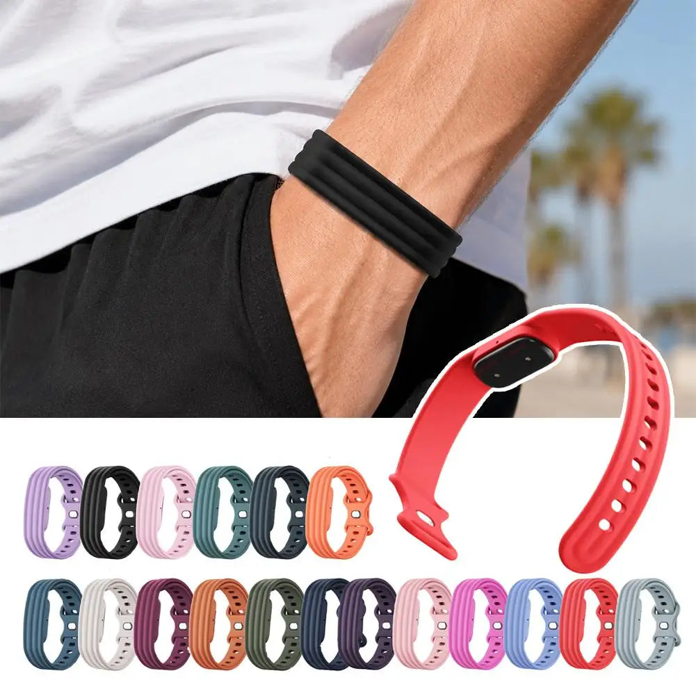 For Google Fitbit Air Strap Soft Silicone Sports Watch Wristband Fitness Tracker Replacement Bracelet For Fitbit Air Accessories Oasis Select