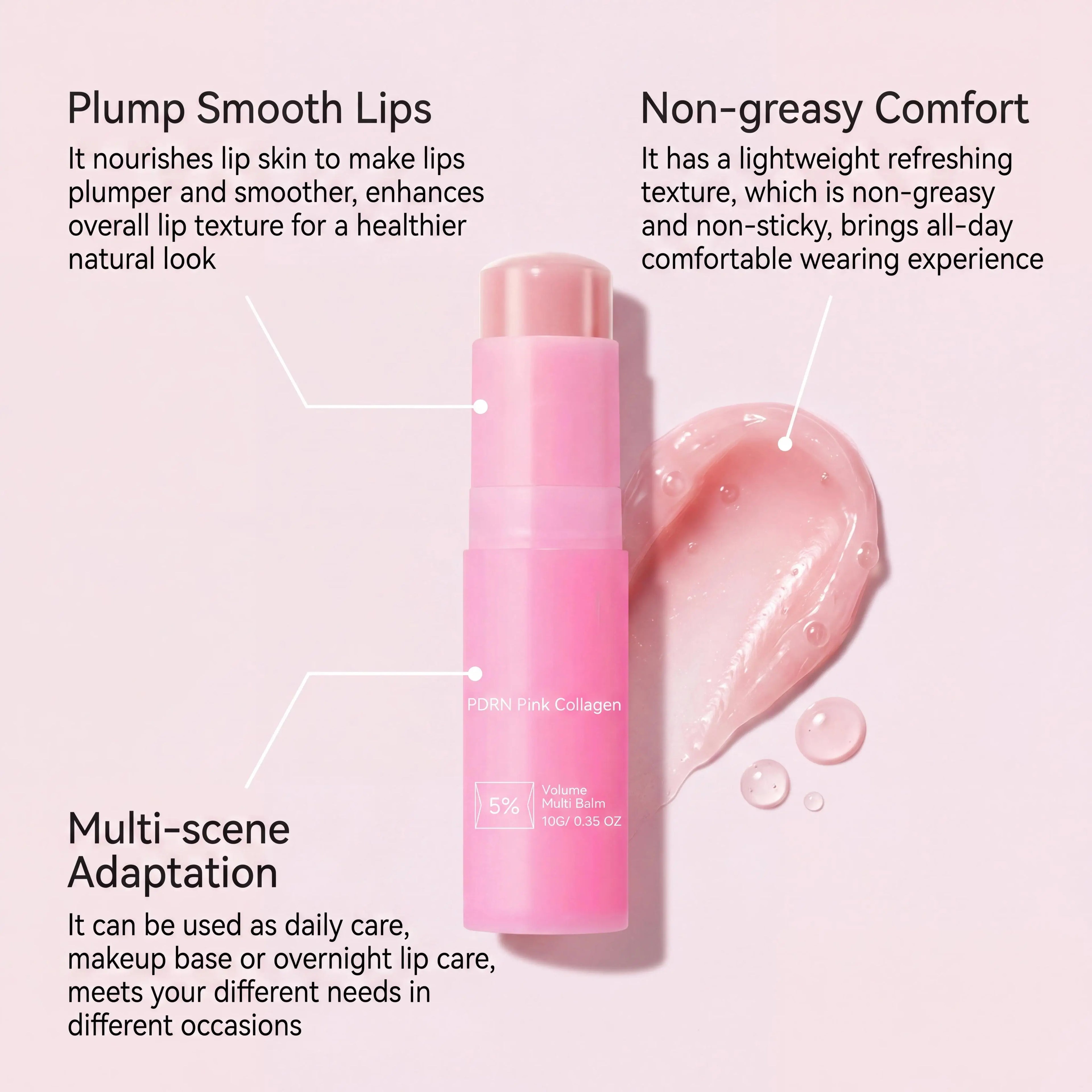 Collagen Multi Balm Stick – Face & Lip Moisturizer Multi Balm Stick Oasis Select