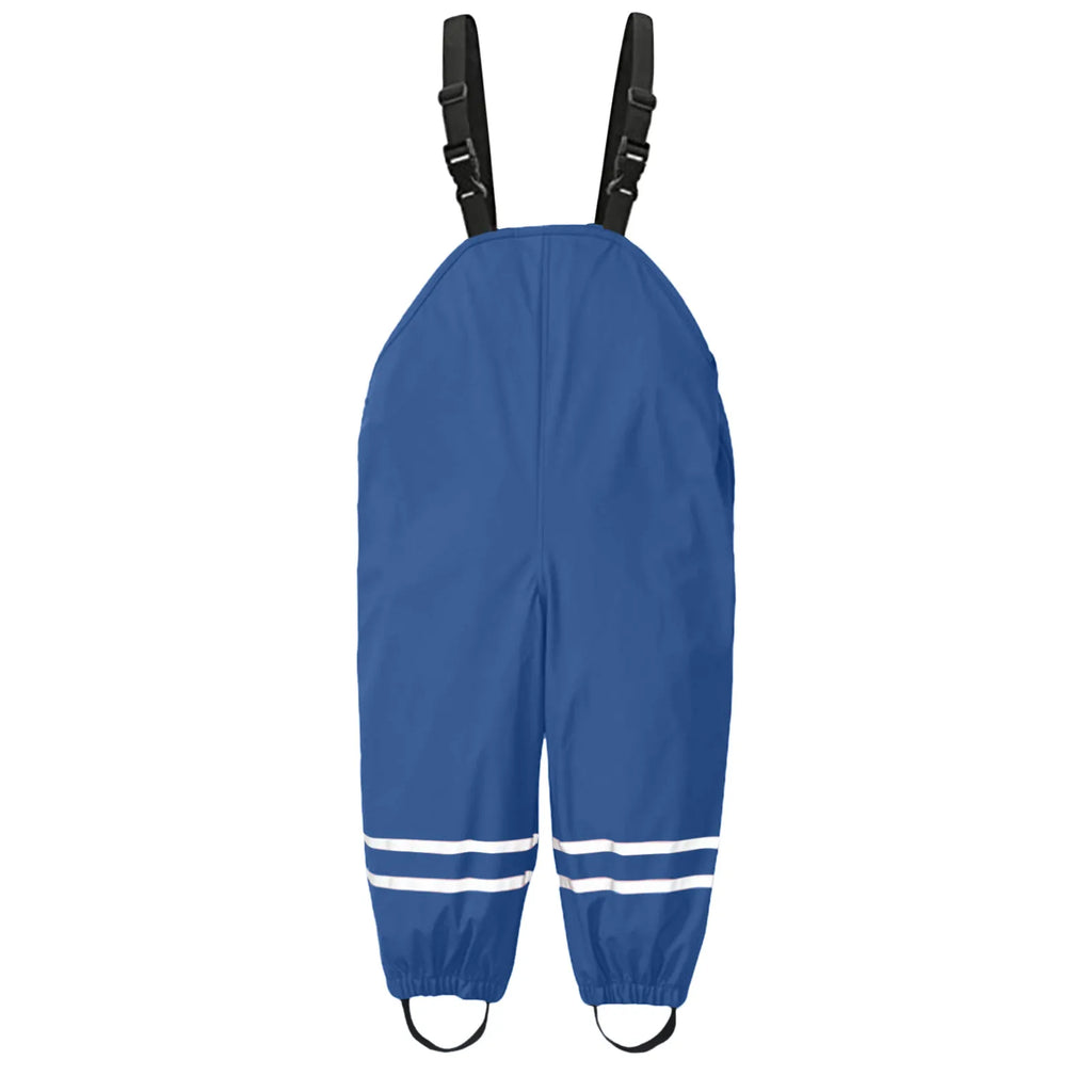 Kids Waterproof Rain Dungarees – Windproof Mud Jumpsuit 1–6Y Kids Rain Suit Oasis Select Blue 92