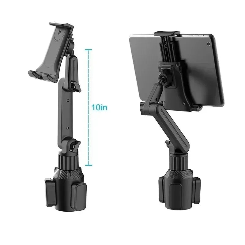 Triangular Base Ram Mount Universal Car Tablet Stand Cup Slot 360 Adjustable Smartphone Holder 270 Tilt Bar SUV Tools Oasis Select