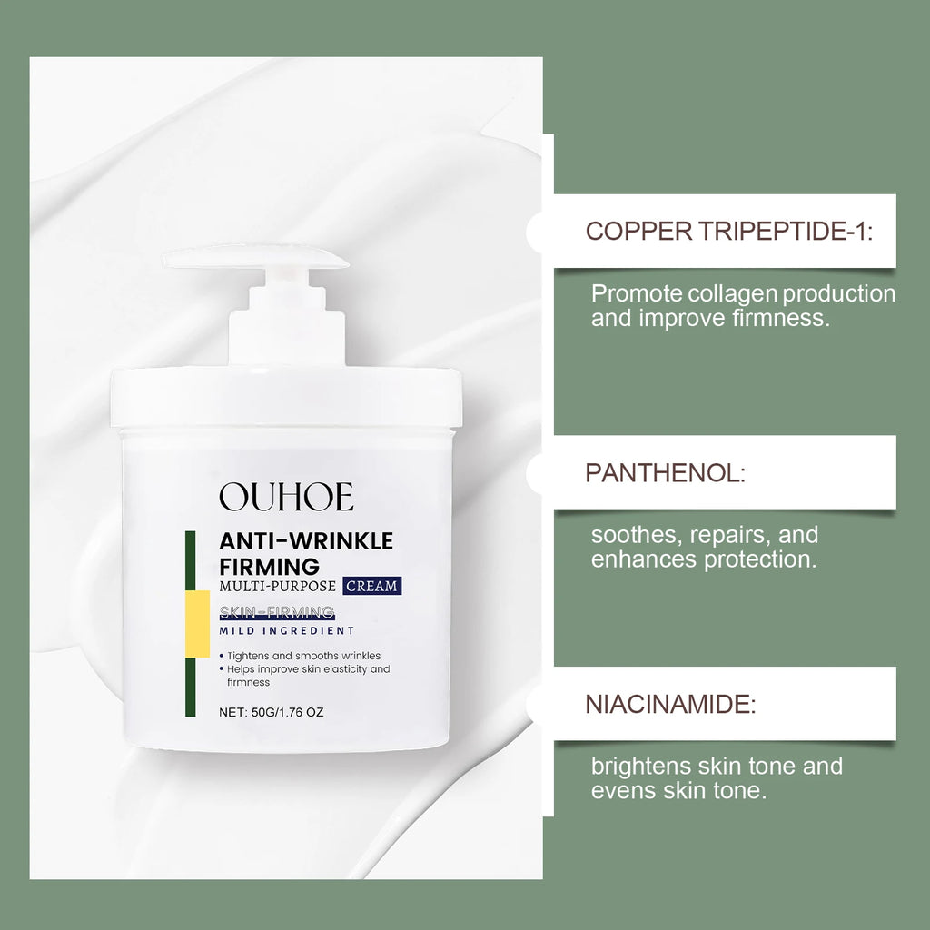 Face Firming Cream Tightening Skin Anti Wrin-kle Nourish Hydrating Tender Skin Lifting Soothing Repair Body Lotion Moisturizer Oasis Select