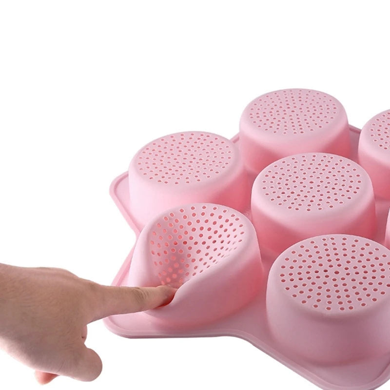1 PCS Silicone Hamburger Bun Mold Easy To Release Household Silicone Food Baking Tool A Oasis Select