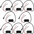 Waterproof 12V To 5V Converter DC-DC Buck Module Micro USB Power Adapter Power Converter Regulator For Car Audio Walkie Talkie Oasis Select Single micro USB 12V 5V 3A