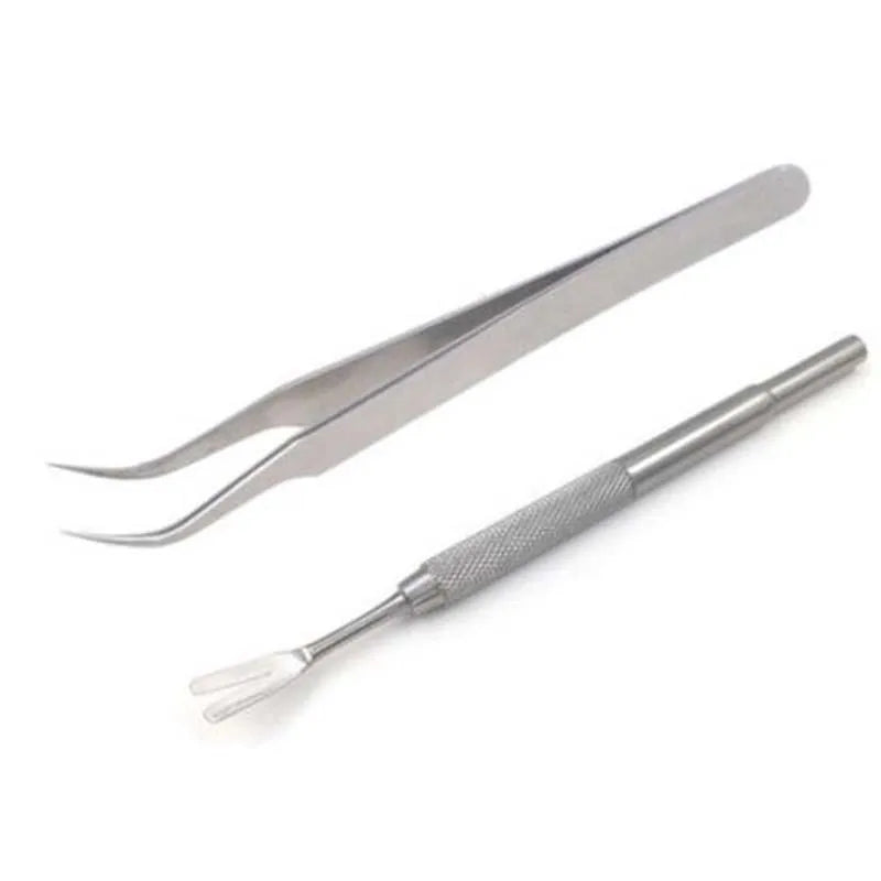 Flea Dog Cat Tool Scratching Remover Supplies Removal Pet Steel Clips Pet Set Tweezer Insect Groomieng Tick Tool Stainlessg Oasis Select