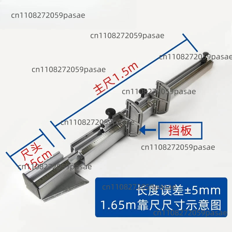 1.65M Precision Panel Ruler Push Guide for Table Saw