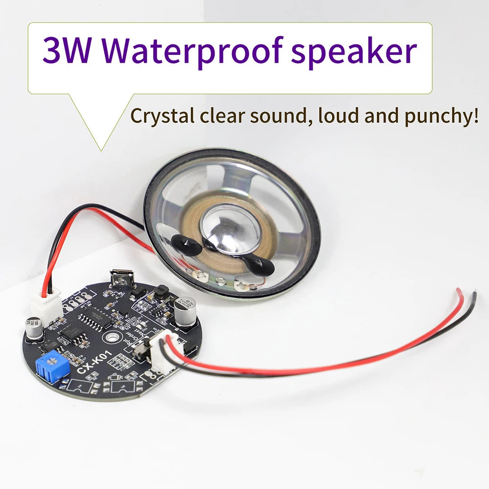 6-35V Car Start Voice Custom Voice Speaker Prompter USB DC Adapter Sound Alarm Reverse Siren Buzzer Alarm Horn Beep Audio Speake Oasis Select