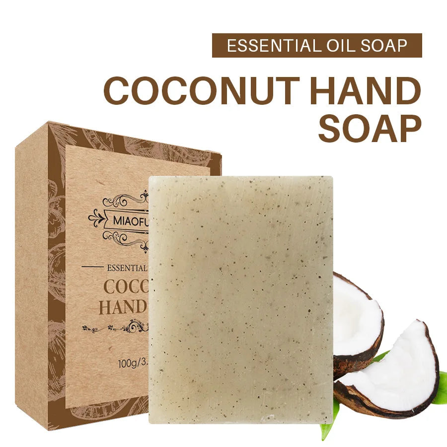 Frosted Scrub Soap – Rose, Tea Tree, Lavender & Coconut Oil Handmade Scrub Soap Oasis Select Coconut