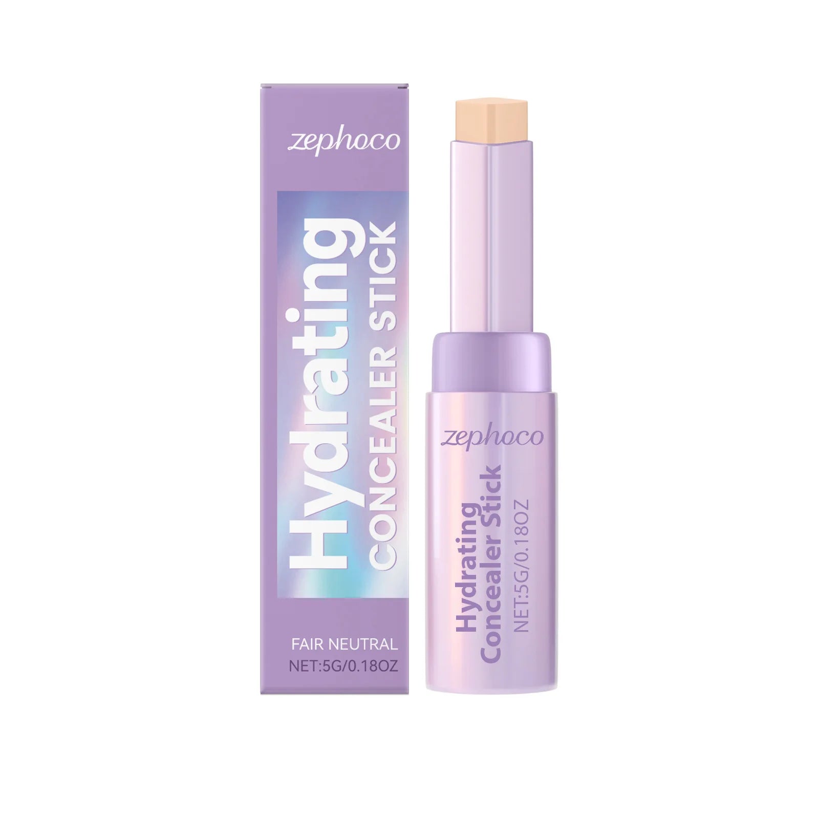 Zephoco Contour & Concealer Stick – Lightweight Long-Wear