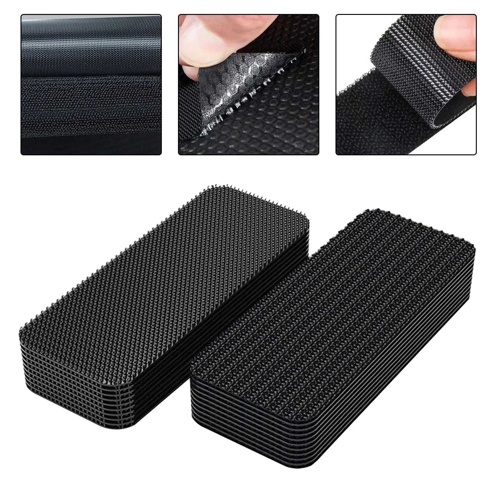 Double Sided Carpet Fixing Stickers High Adhesive Home Car Floor Mats Foot Mats Fixed Patches Anti Skid Grip Tapes Oasis Select