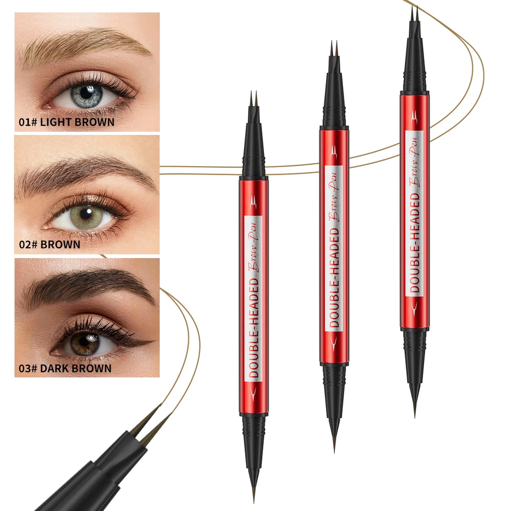Hello Kiss Ultra Fine Eyebrow Pen – Waterproof & Long-Lasting