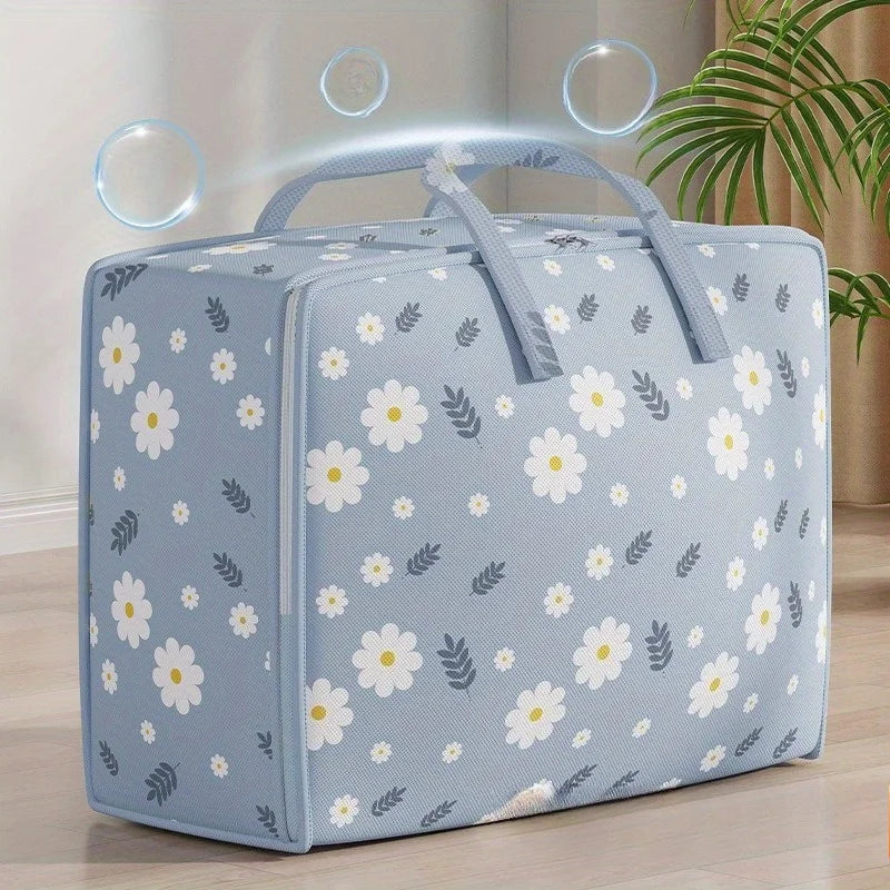 Non-woven Clothes Storage Moving Bag Quilt Storage Bag Travel Household Fabric Finishing Storage Bag Oasis Select m