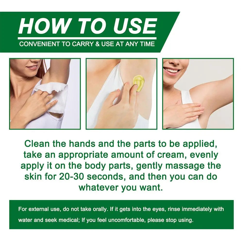 10g Natural Plant Extract Deodorant Spray Underarm Odor Removal All Day Fresh Portable Size for Men Women Oasis Select