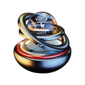 Solar Rotating Crystal Ball Car Aromatherapy Diffuser Ornament Car Aromatherapy Ornament Oasis Select A