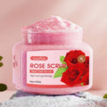 Rose & Walnut Shell Body Scrub 350g – Deep Exfoliating Polish Body Exfoliating Scrub Oasis Select 350g