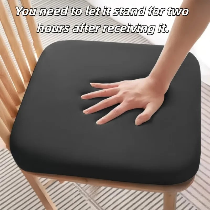 1pc Ergonomic Memory Foam Seat Cushion, Slow Rebound, Anti-Flatten Design,Ideal for Office Chairs, Office Chair Accessory Oasis Select