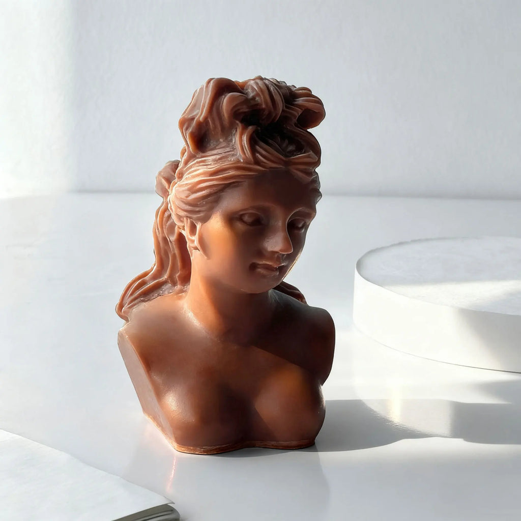 David Shape Silicone Scented Candle Mold DIY 3D Portrait Resin Mould Human Body Gypsum Making Tool Craft Gifts Home Decor Oasis Select