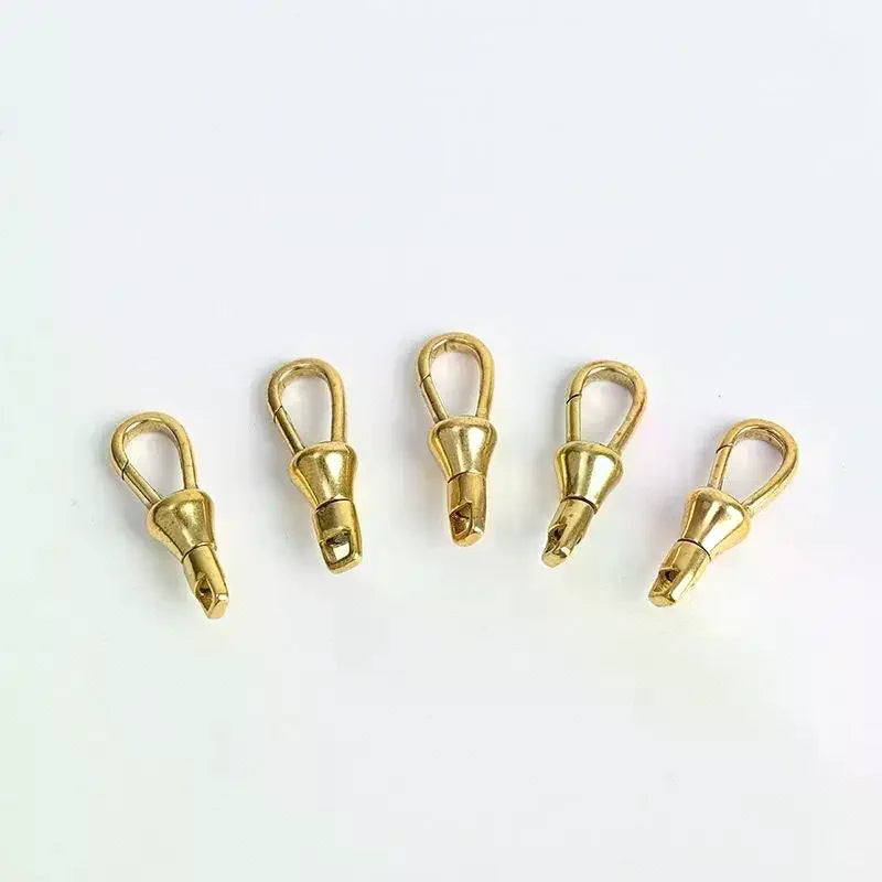 1pcs Brass Made Pattern Pocket Watch Swivel Clip Chain Spring Snap Hook 30mm 1.2 Inch Buckle Chain Pearl Gems DIY Oasis Select