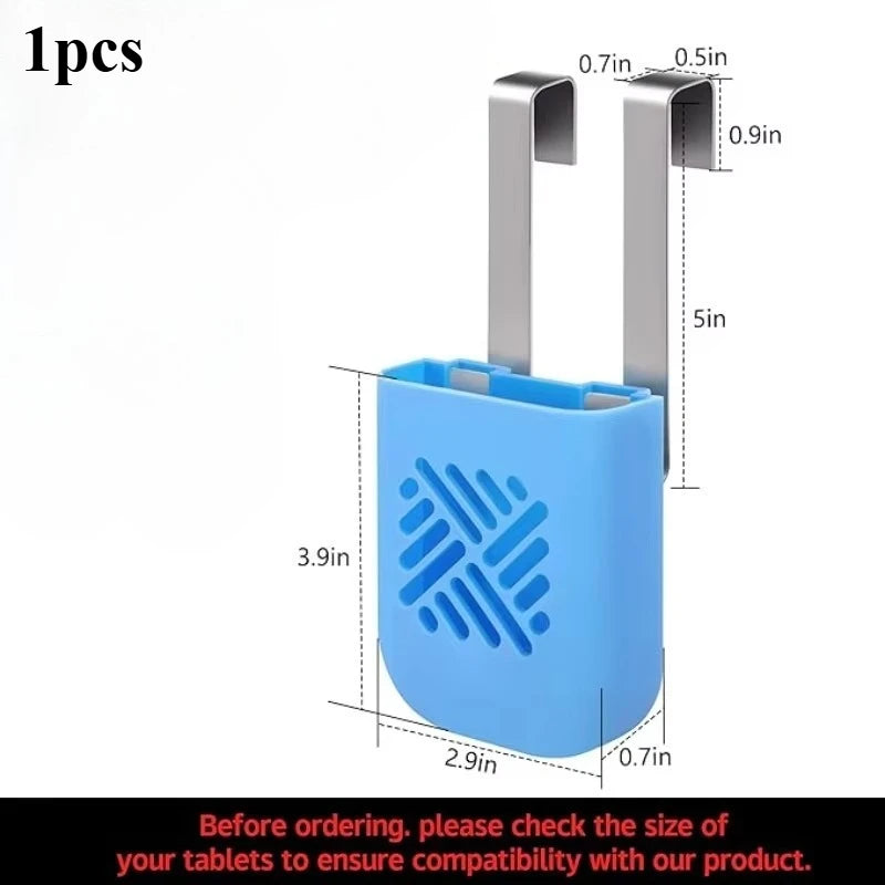 Toilet Solid Dispenser Tank Replacement Part | Plastic, Glam Style, Contemporary Style, No Electricity Needed, Convenient a Oasis Select blue-1pack