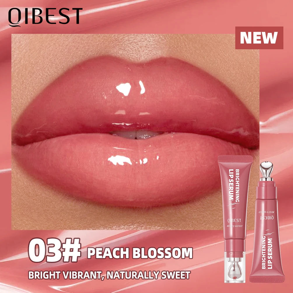 QIBEST Crystal Jelly Lip Gloss Tint – Mirror Shine & Hydrating