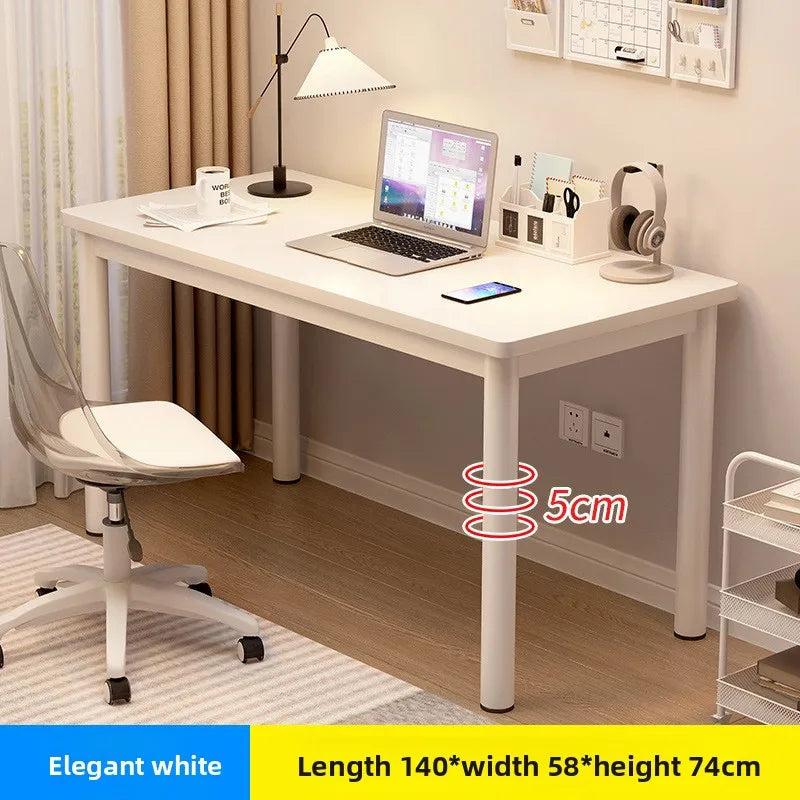 Multi-functional Computer desk Desktop desk Student study home desk Simple small apartment bedroom Simple table Durable Oasis Select 140-58-74-B