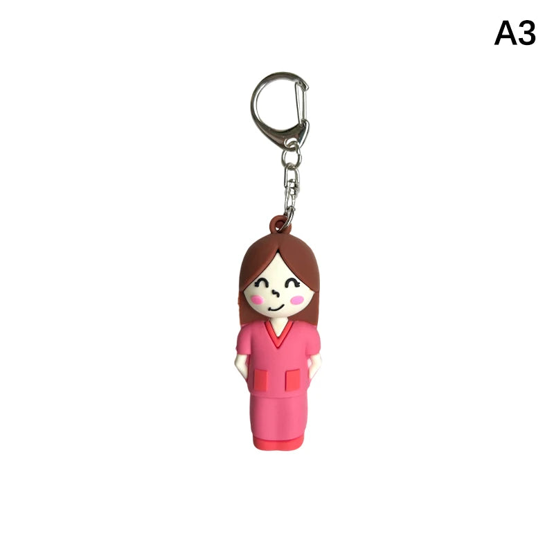 Paw Print Girl Shaped Ampoule Bottle Opener Keychain Rubber Cutter Aid Medication Vial Breaker Tool For Home Nurses And Doctors Oasis Select A3