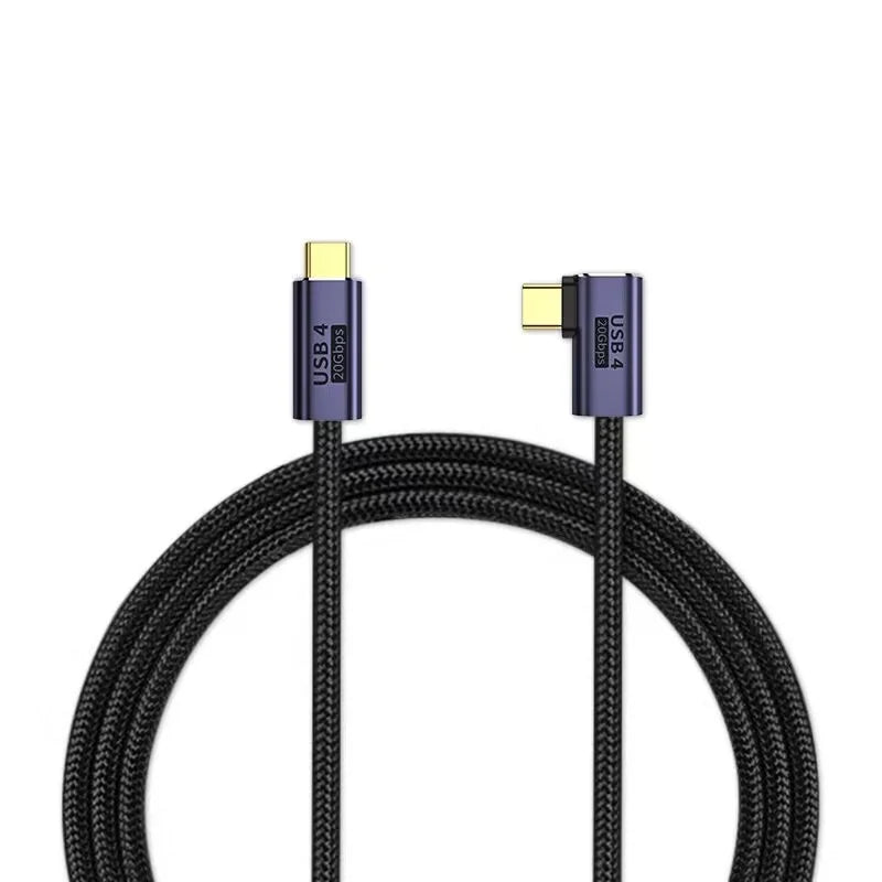 PD 100W 5A Fast Charging USB4.0 Thunderbolt 3 40Gbps 20Gbps Data Cable USB C to Type C 4K 8K@60Hz Video Cable For Macbook Pro Oasis Select