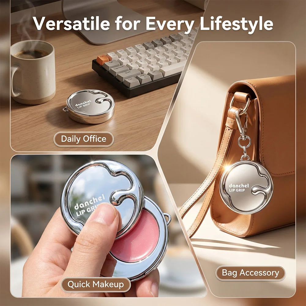 Magnetic Lip & Cheek Cream Nourishes Moisturizer Multi-Uses Natural Blush Brightening Long Lasting Gently Smooth Lip Lines Makeu Oasis Select