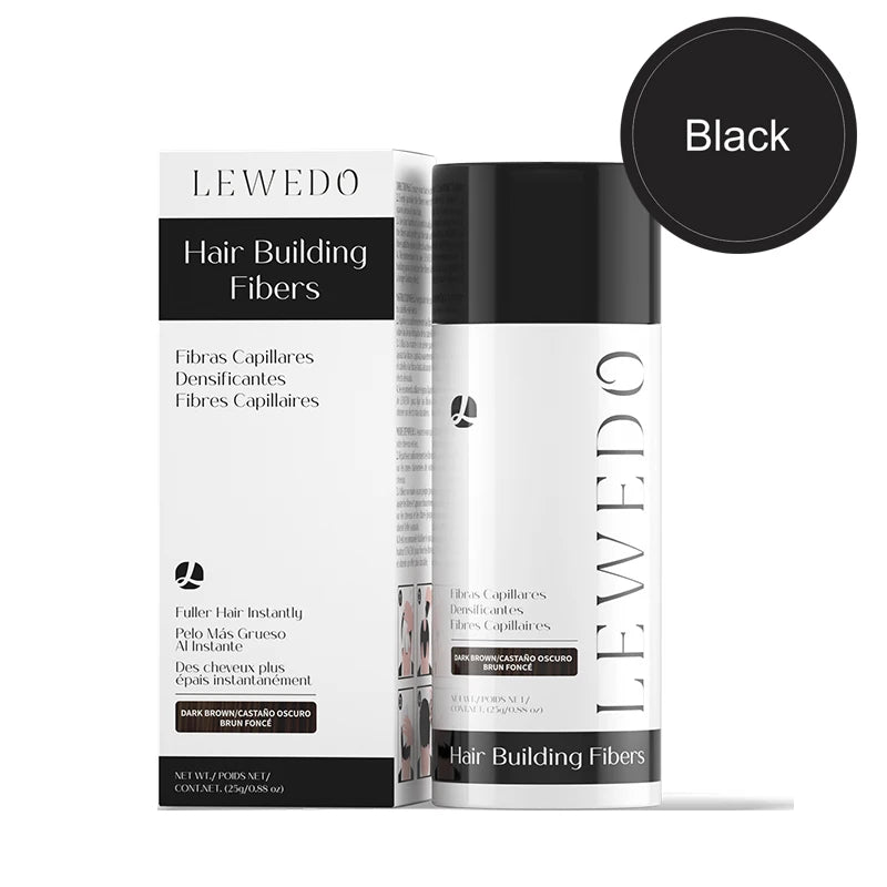 LEWEDO Keratin Hair Fiber Powder 25g – Instant Volume & Thickness