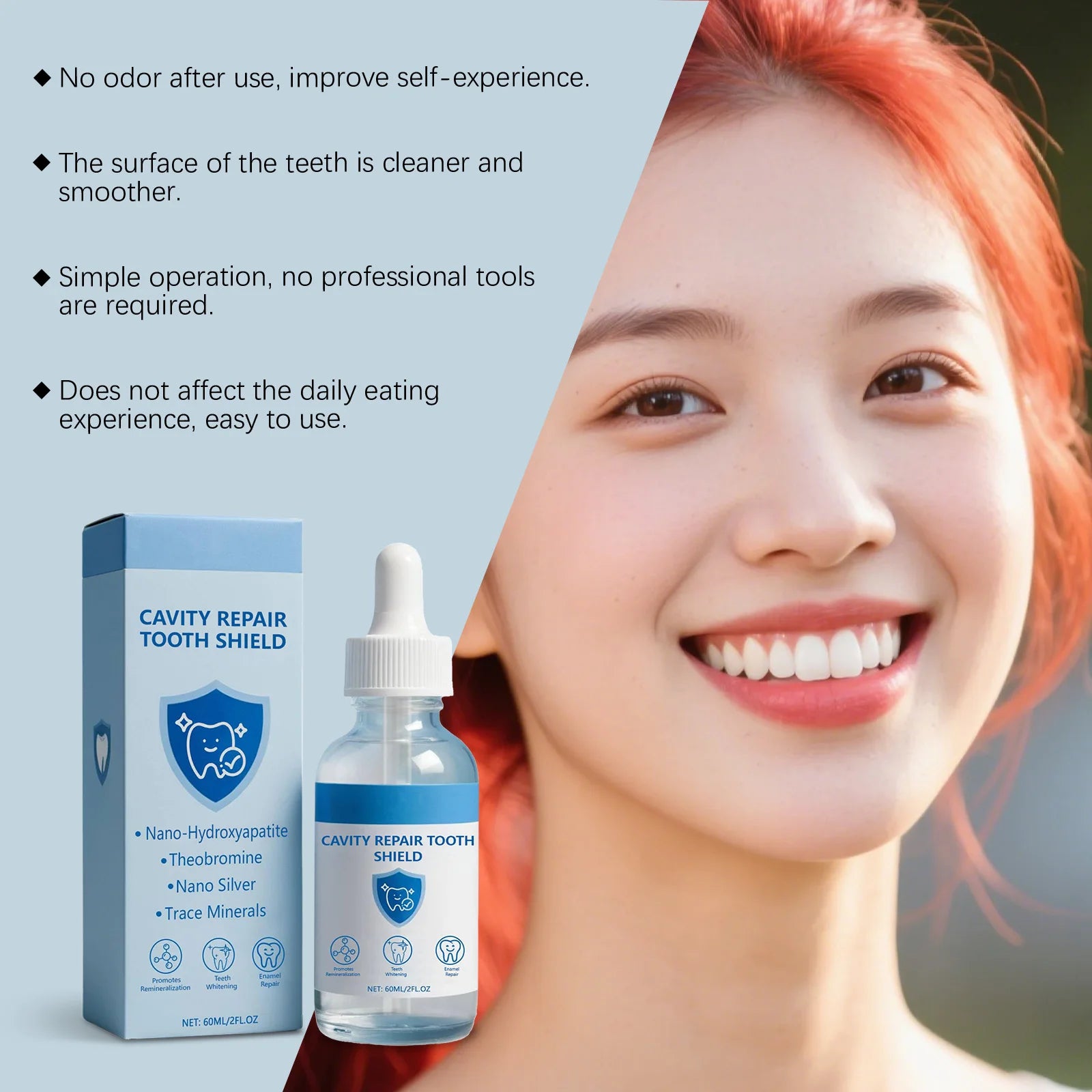 60ml Teeth Whitening Polish – Stain Remover & Enamel Care Teeth Whitening Polish Oasis Select