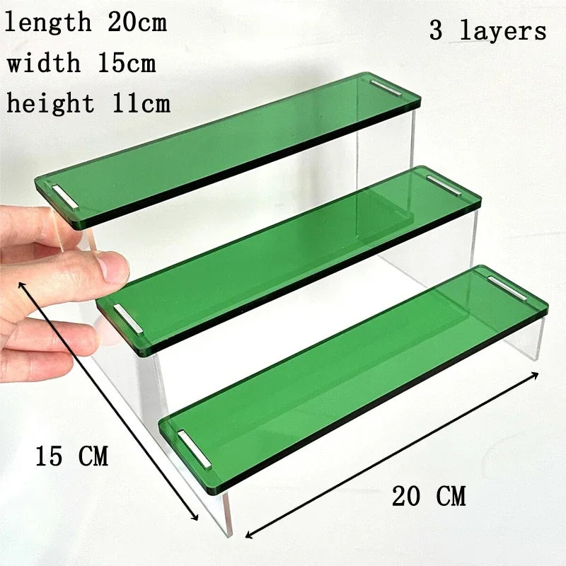 Acrylic Colorful Display Shelf for Figures, Perfume & Toys