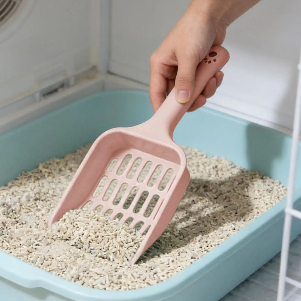 Cat Litter Scoop pet litter shovel Candy color appearance horizontal handle cat toilet shovel poop pickup Cat cleaning supplie Oasis Select
