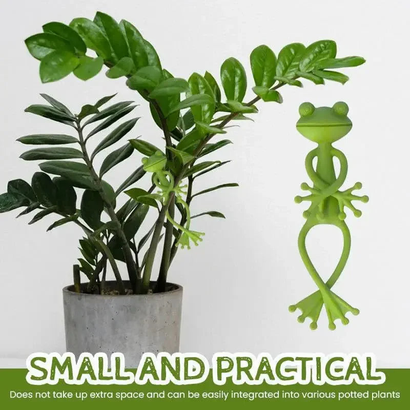 1/3/5/10PCS Frog Plant Stand Tomato Plant Support for Plants Gardening Plant Holder Plant Climbing Fixture Clips Garden Supplies Oasis Select