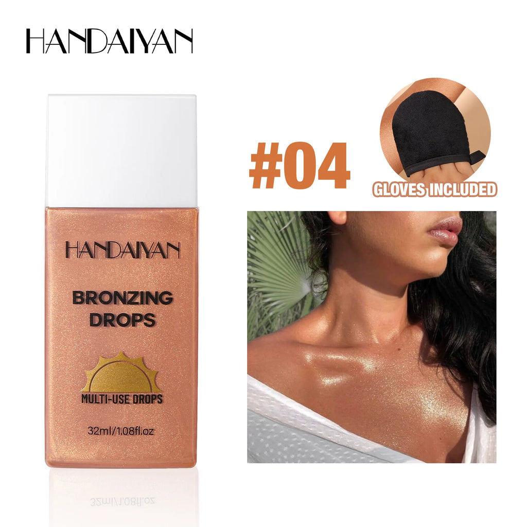 Handaiyan Matte Liquid Bronzer – Waterproof Body Tanning Cream