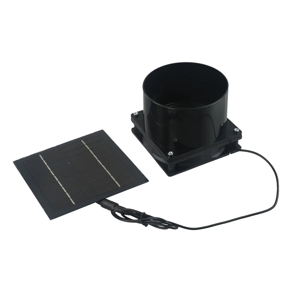 Greenhouse Ventilation Fan 5W 6V Solar Fan Improved Air Ventilation Efficient Solar Energy Hot Weather Solution Oasis Select Solar panel fan