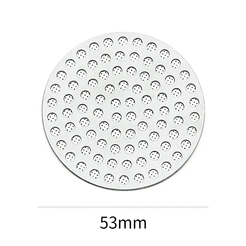 Coffee Secondary Water Separator Stainless Steel Coffee Machine Handle Water Separator Sintered Mesh Filter Filter Screen Oasis Select 53mm