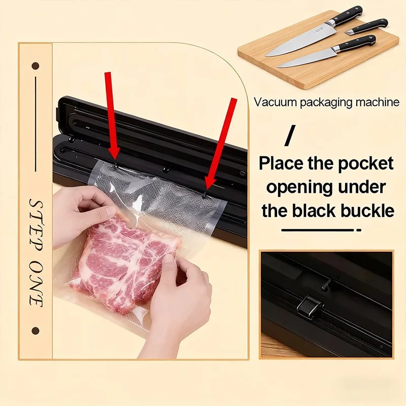 Patterned Mesh Vacuum Food Packaging Pump Sealable Plastic Bags Household Fresh Keeping Bags for Sealing Machine Compression Oasis Select