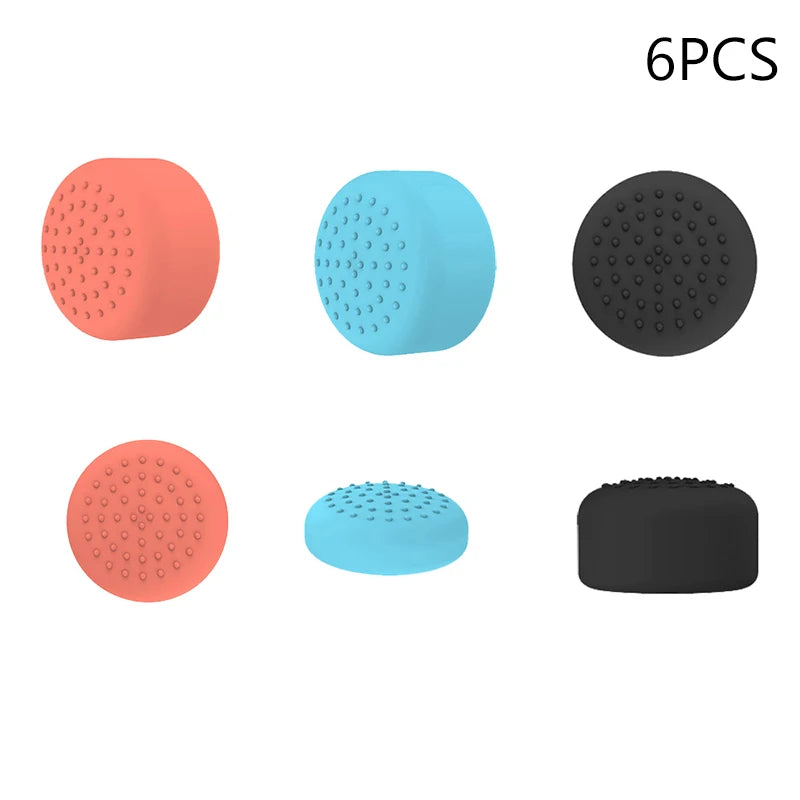 Switch 2 Thumb Stick Case Set, 4/6pcs Joystick Cover with Anti-slip Silicone Controller Caps for JoyCon Oasis Select A4