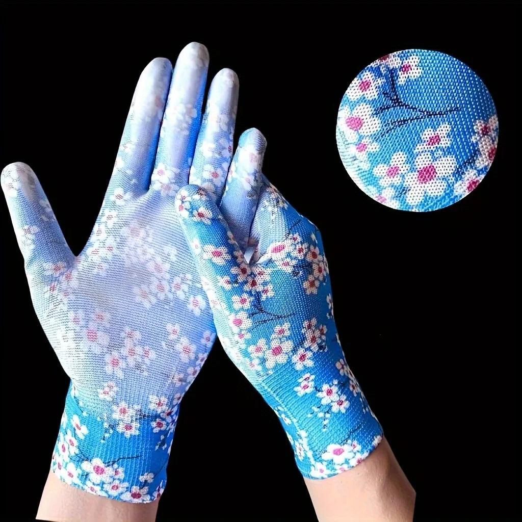 4/8Pairs Ladies' Cleaning Gloves - Suitable for outdoor activities such as cycling, fishing, camping, and home cleaning Oasis Select