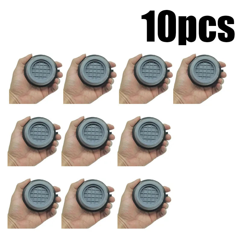 2/4/8/12pcs Washing Machine Shock Pad, Washing Machine Silicone Foot Pad, Suitable For Daily Washing Machine Shock And Noise Oasis Select 10pcs