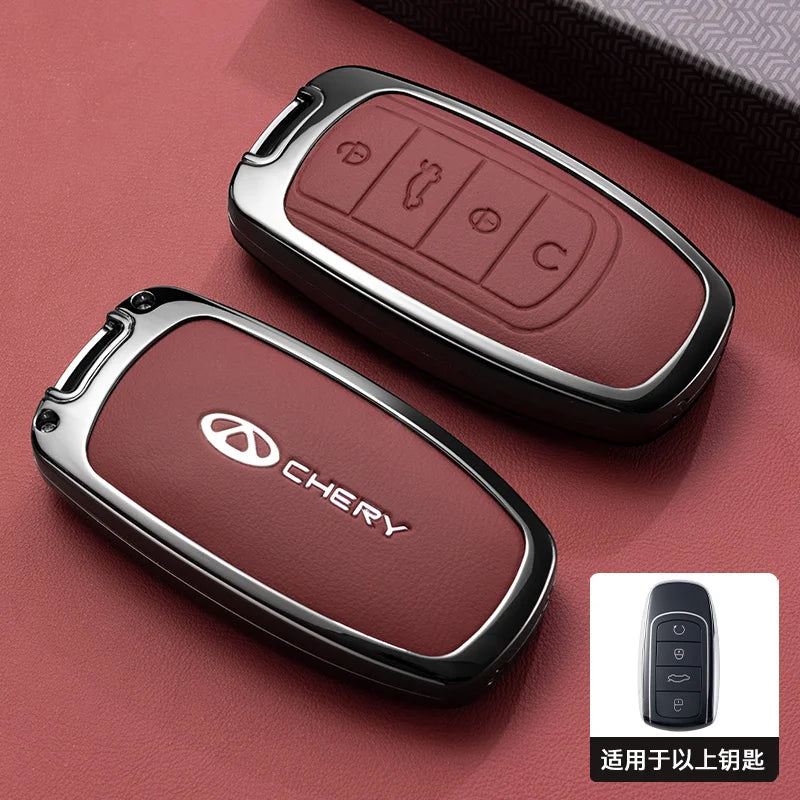 Chery Jaecoo Omoda Arrizo Key Case Cover with Chain