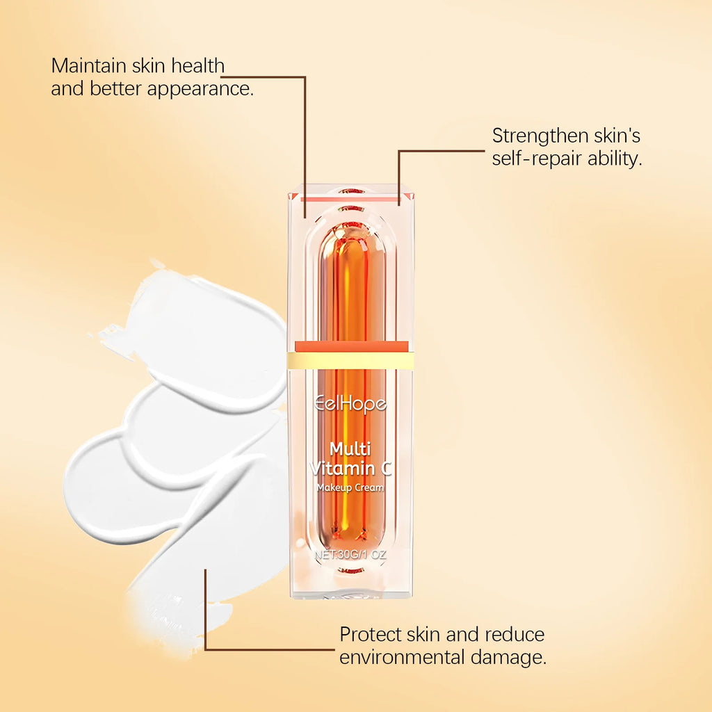 Eelhope Vitamin C Face Cream – Brighten, Tone & Conceal Pores Vitamin C Tone-Up Cream Oasis Select