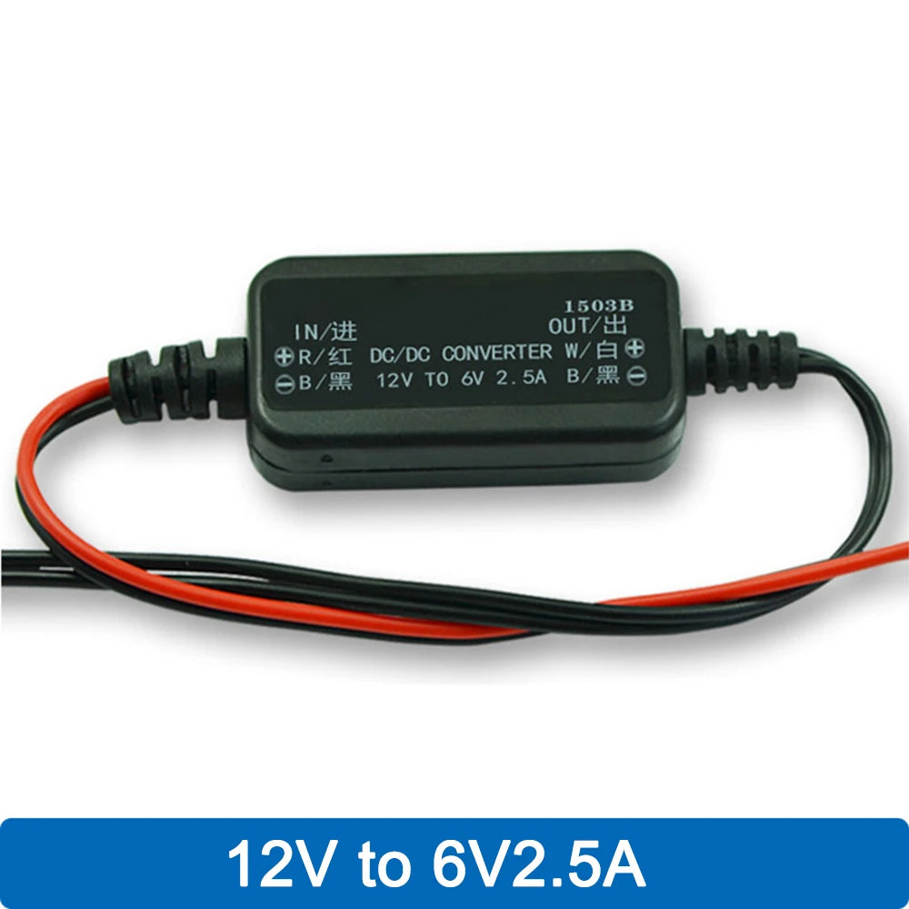 DC Step Down Converter 12V to 3.3V-9V 2.5A Waterproof Auto Protection Vehicular Car Power LED Current Stabilizer DC DC Converter Oasis Select 6V