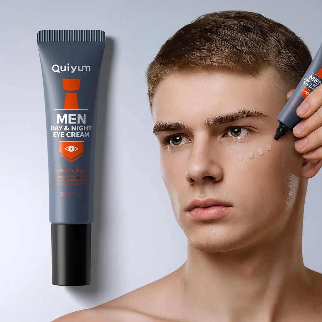 Advanced Mens Eye Cream Reduces Dark Circles Puffiness Wrinkles Hydrating Moisturizer Fast Absorption Anti Aging Day Night Care Oasis Select