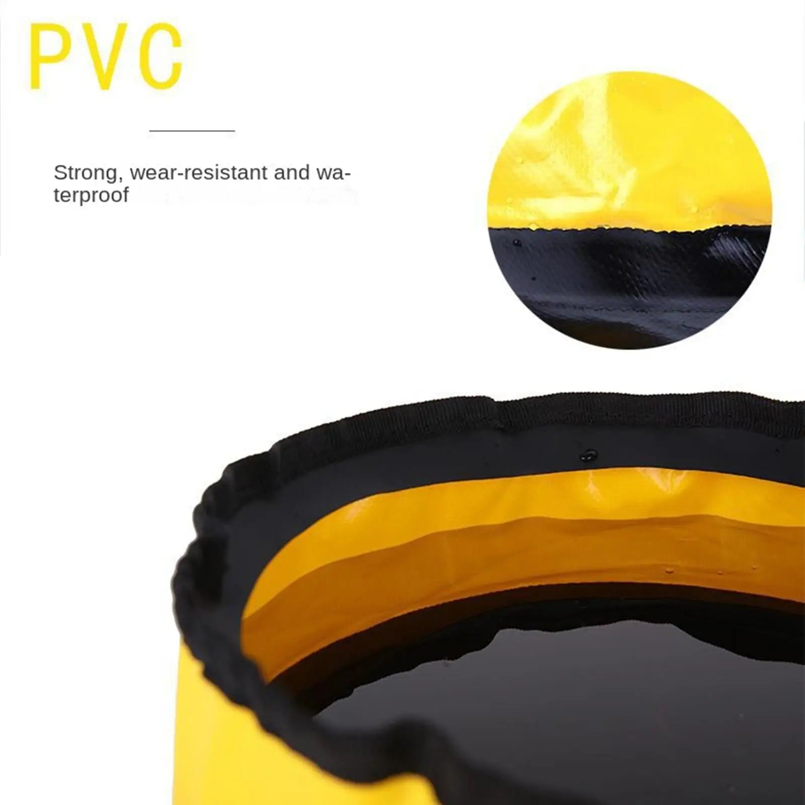 Water Containers 5L Water Bucket Portable Folding Water Container with Handle for Camping Fishing Beach BBQ Emergency Garden Oasis Select
